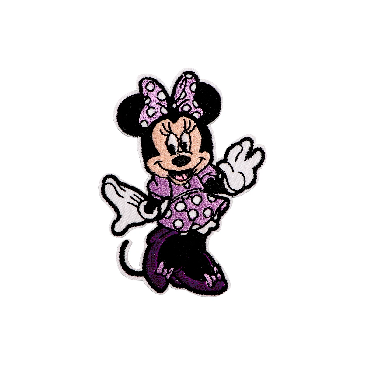 Мультяшная Серия вышитых нашивок для искусственных цветов клейкие нашивки милые