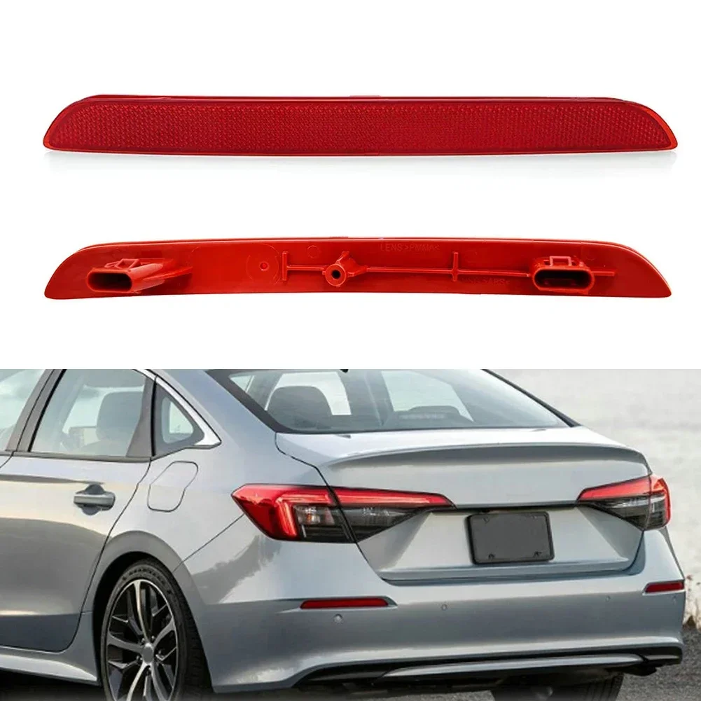 2 шт. отражатель заднего бампера для Honda Civic Sedan 2022 2023 авто бампер светоотражающий