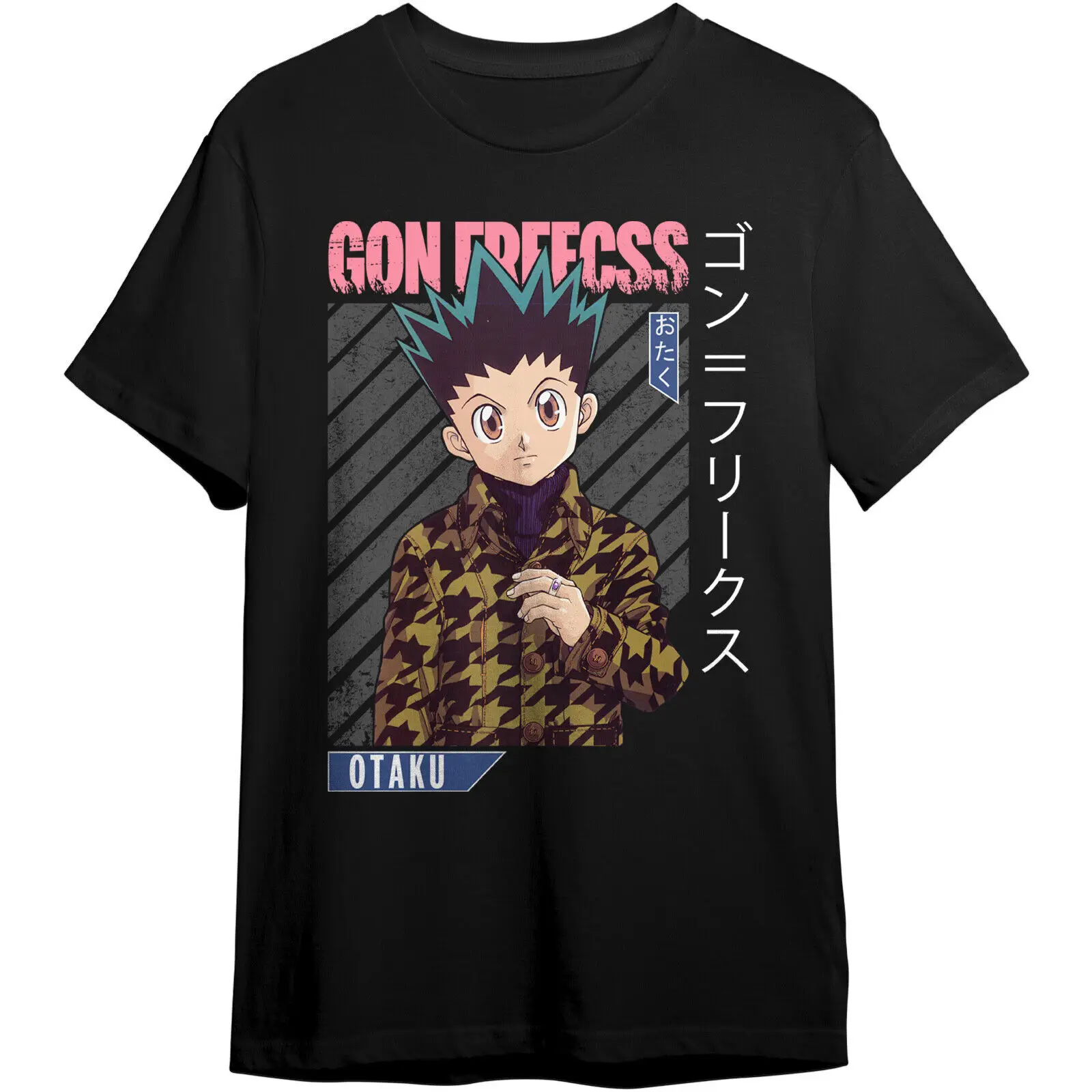 Дети/Мужчины/Женщины Hunter X Japanese Anime Gon Freecss Футболка &quotМанга&quot
