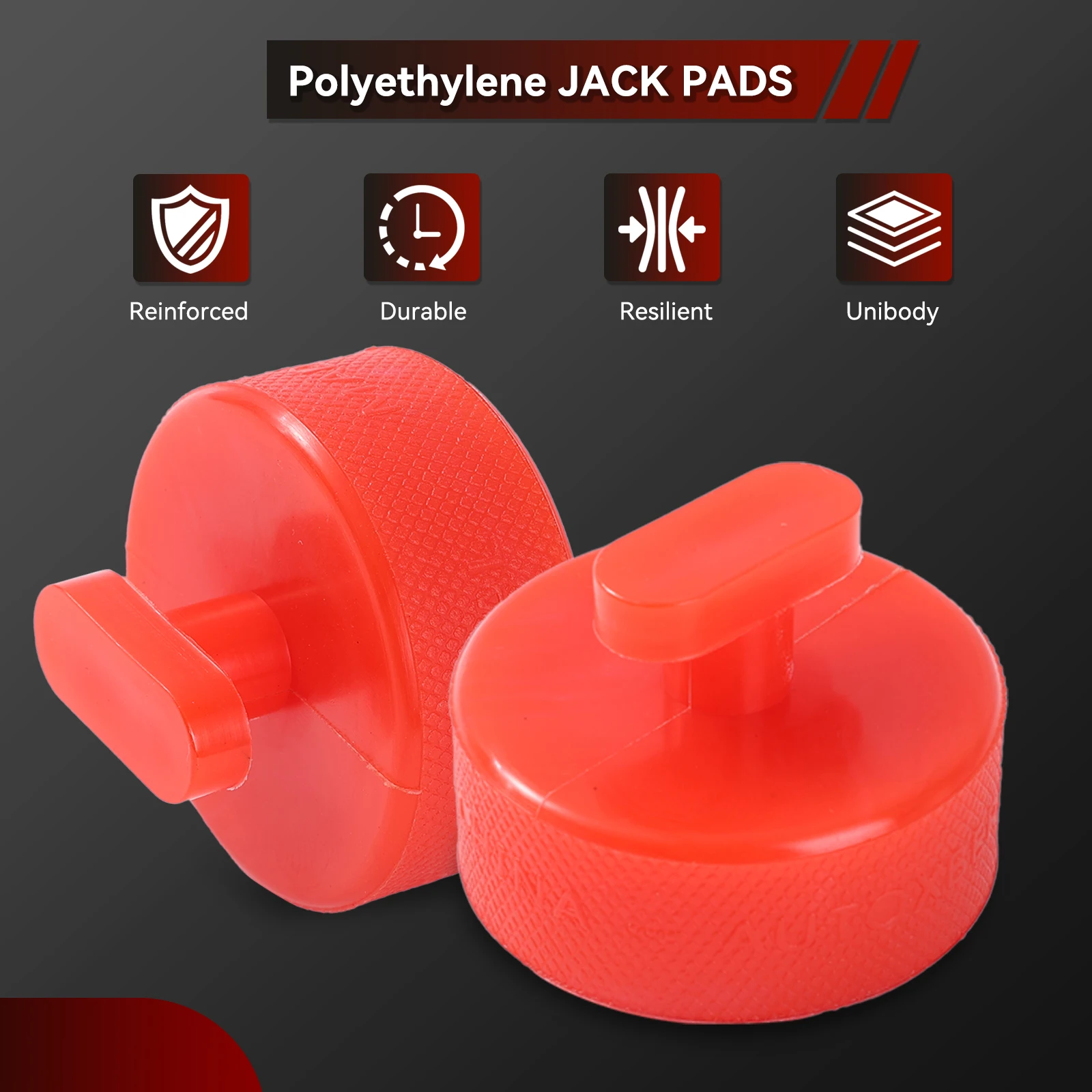 4x адаптер для домкрата из полиэтилена с футляром хранения сумка инструментов