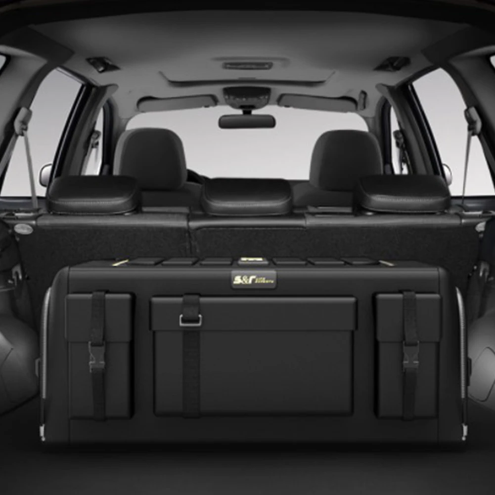 

1pc 70L Car Trunk Car Storage Box Folding Storage Box Car Supplies Storage Box Car Storage Box Folding Storage Box Organizer