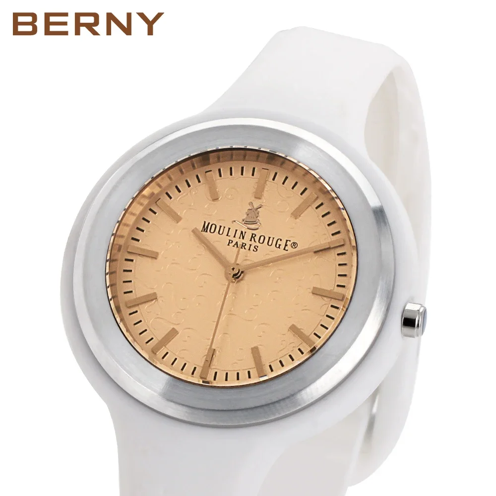 Женские часы кварцевые наручные силиконовый ремешок спортивные женские