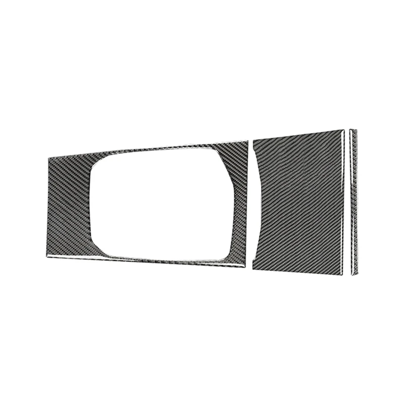 

Center Console Gear Shift Panel Cover Trim Carbon Fiber Interior Accessories for BMW- 3 Series G20 2020 LHD