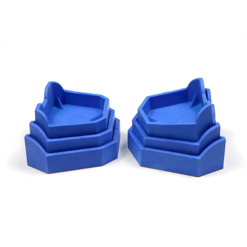 6 шт./компл. базовый набор моделей из зубной штукатурки силиконовая резина