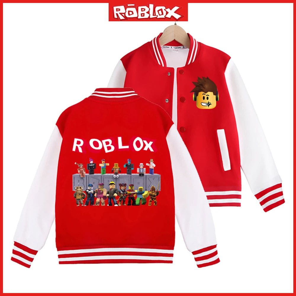 Roblox новая весенняя бейсбольная куртка с мультяшным принтом игры вокруг допамина