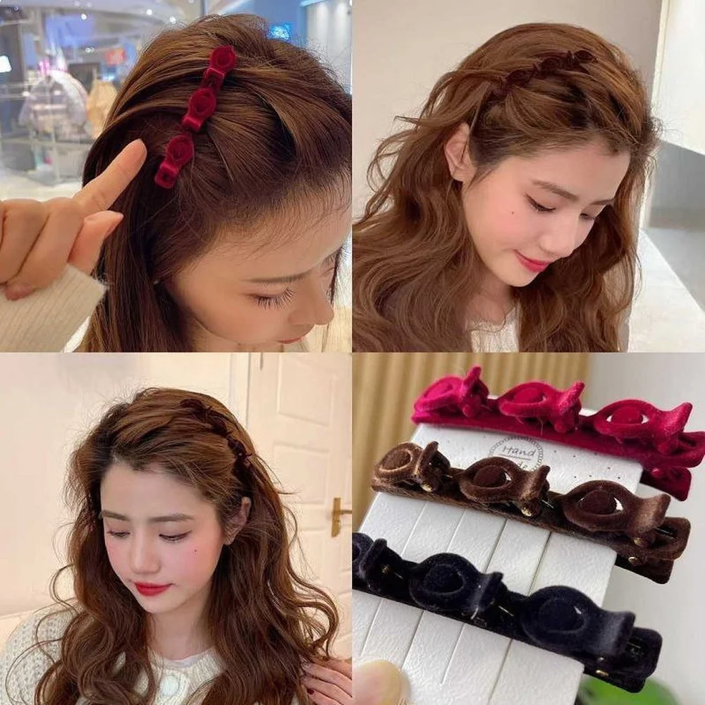 

Bangs Clips Women Hair Side Clip Hair Styling Tools Fixed Fringe Barrettes Female Ladies Girls Headwear Hairpin Hair Accessories