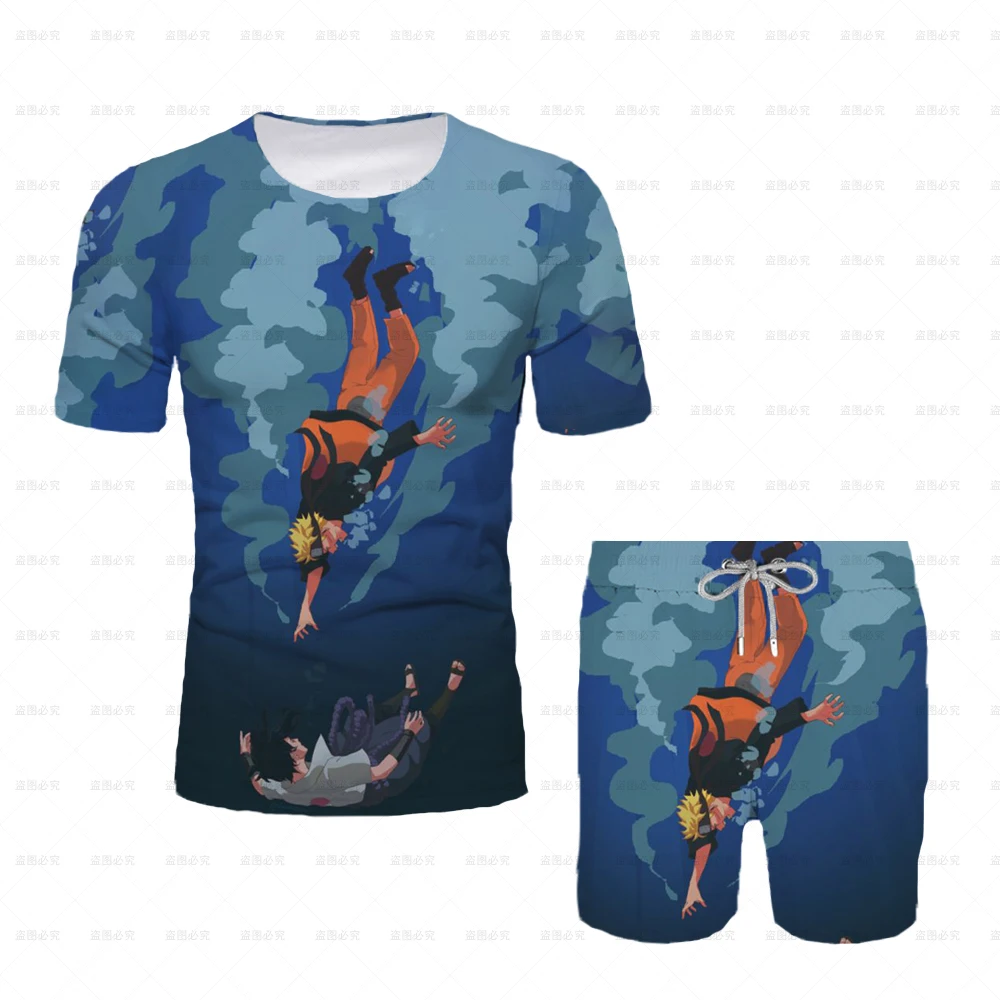 

Casual Boys Set Children Fashion Cartoon Girls Short Sleeve T-shirt And Pants Suit 2pcs Outfits Kids Sport Suit
