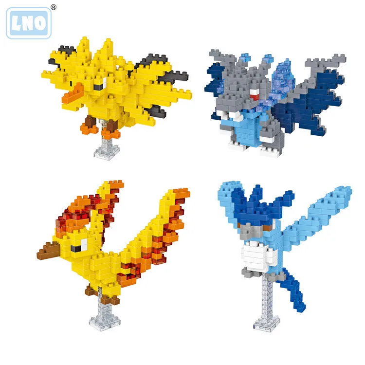 

Pokemon Tiny Particles Children's Leisure Plastic Placing Building Blocks