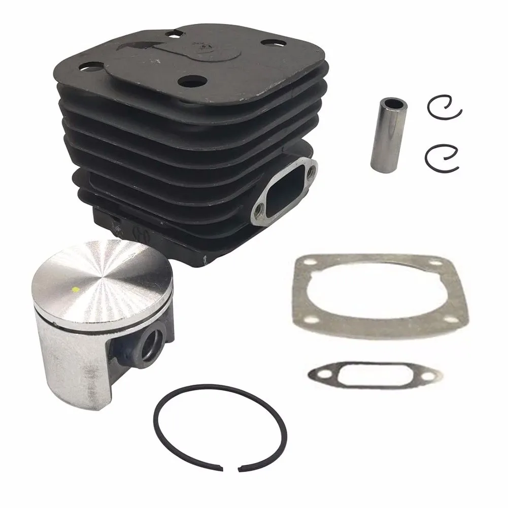 

Engine Cylinder & Piston Barrel Kit With Free Gasket Fits For Husqvarna 61 Chainsaw 48mm Garden Power Tools Parts Accessories