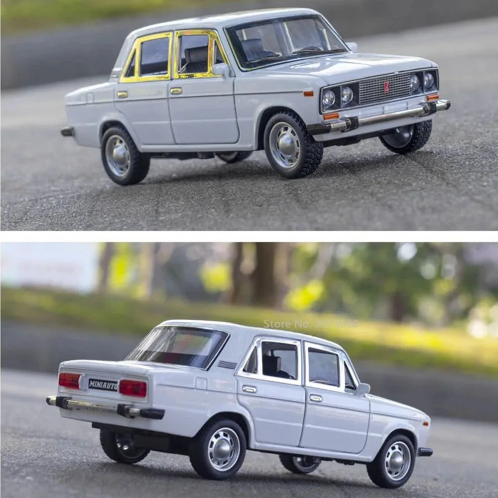 Масштаб 1:24 LADA 2106 модели автомобилей из сплава литая под давлением игрушка