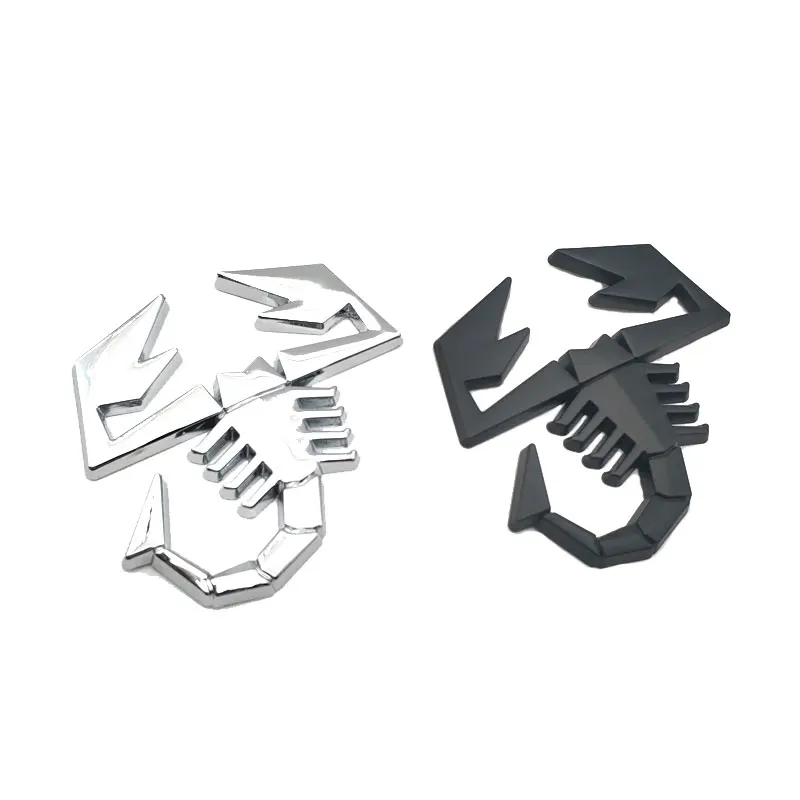 

Car Styling Metal scorpion Emblem Sticker Trunk Fender Door Auto Badge Accessories