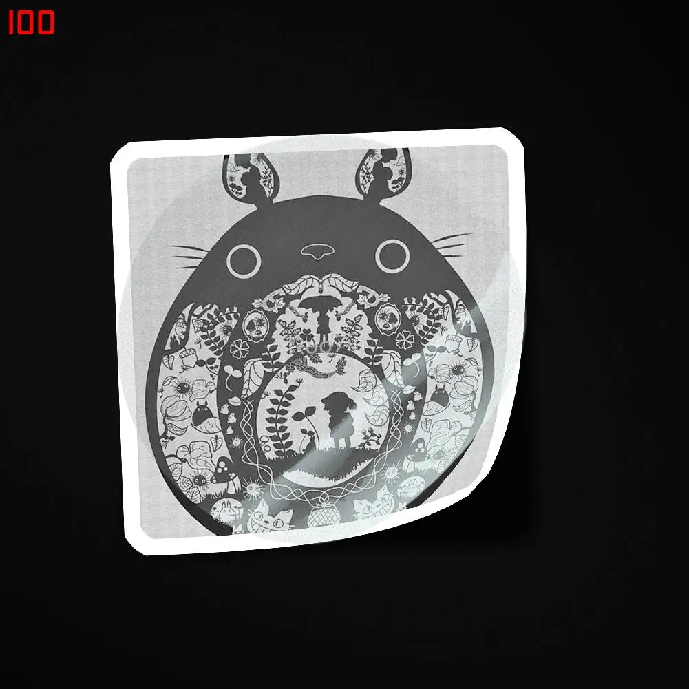 

Наклейка TOTORO 00100 для ноутбука, декор для спальни, автомобиля, милый мультяшный модный чемодан для общественных мест