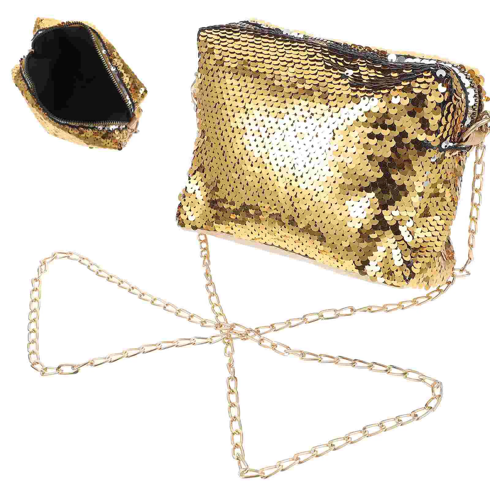 Женская сумка-кошелек-клатч Женские сумки через плечо Messenger с блестками Miss Tote