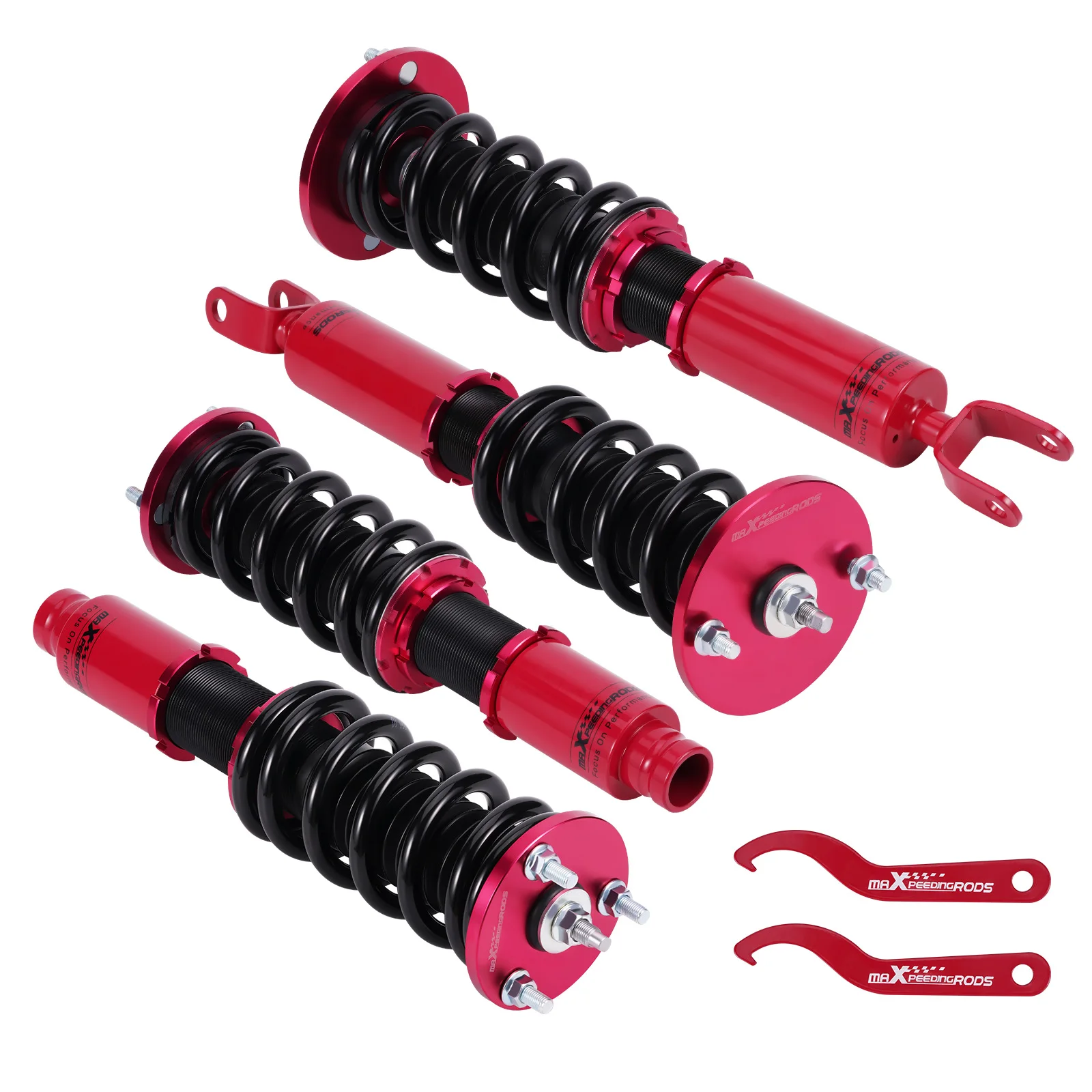 

Full Coilover Kits For Honda Accord 90-97 CB CD Acura Shock Struts Adjustable Height Shock Absorbers Coil Suspension Struts Kit