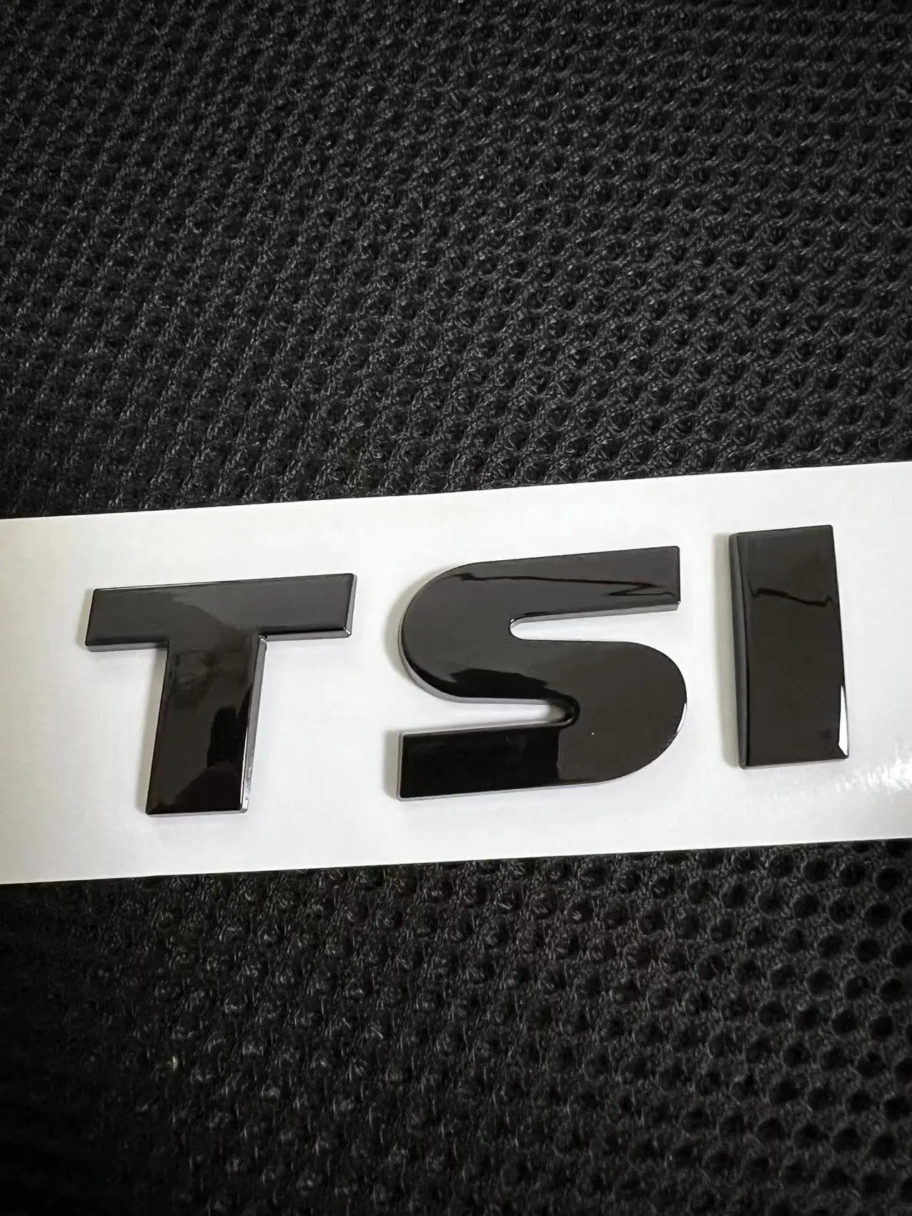 

1X автомобильный Стайлинг ABS глянцевая черная наклейка TDI TSI шрифт автомобильная наклейка на хвост для VW Touareg автомобильные аксессуары