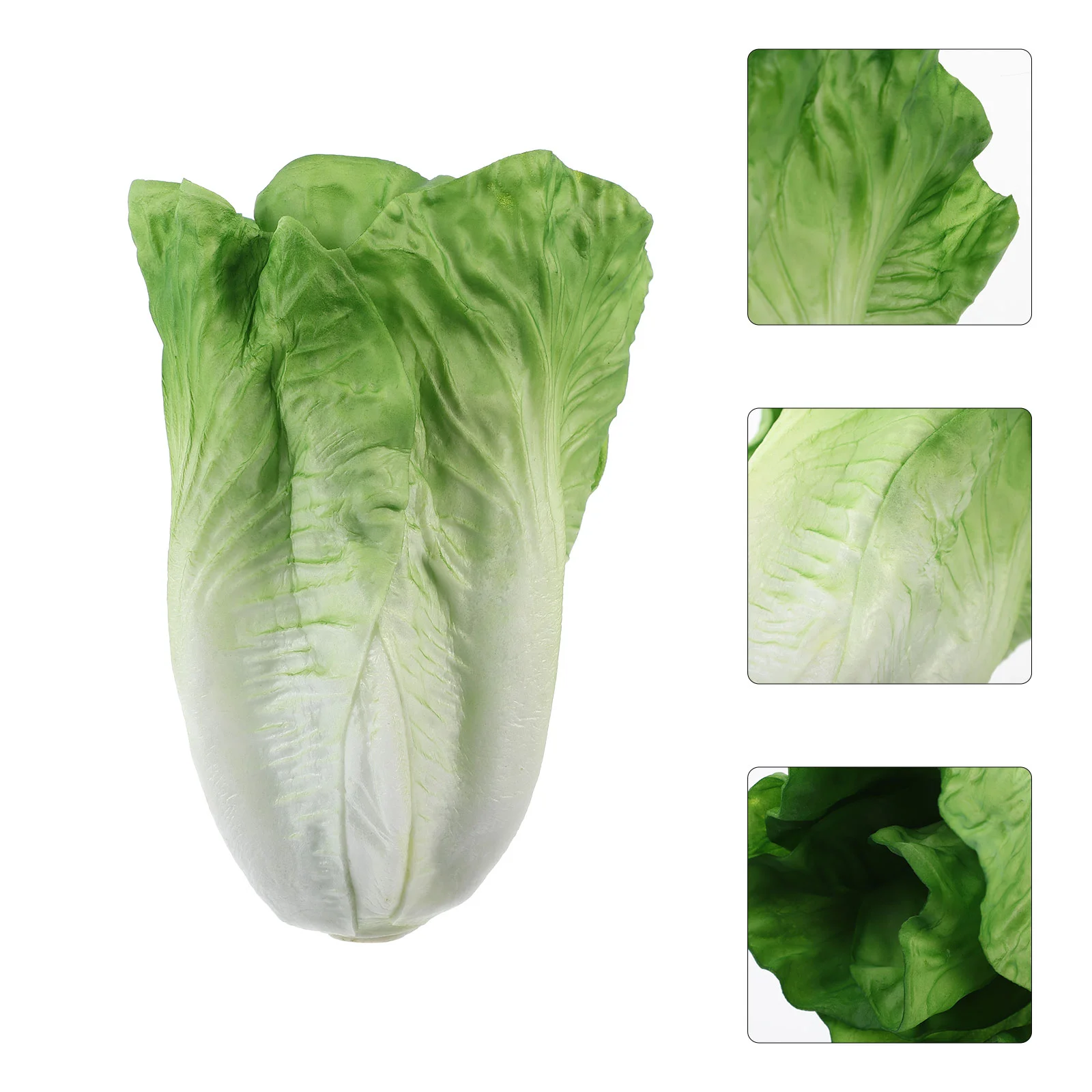 

Fake Vegetables Artificial Photography Prop Realistic Lifelike Lettuce Adornment