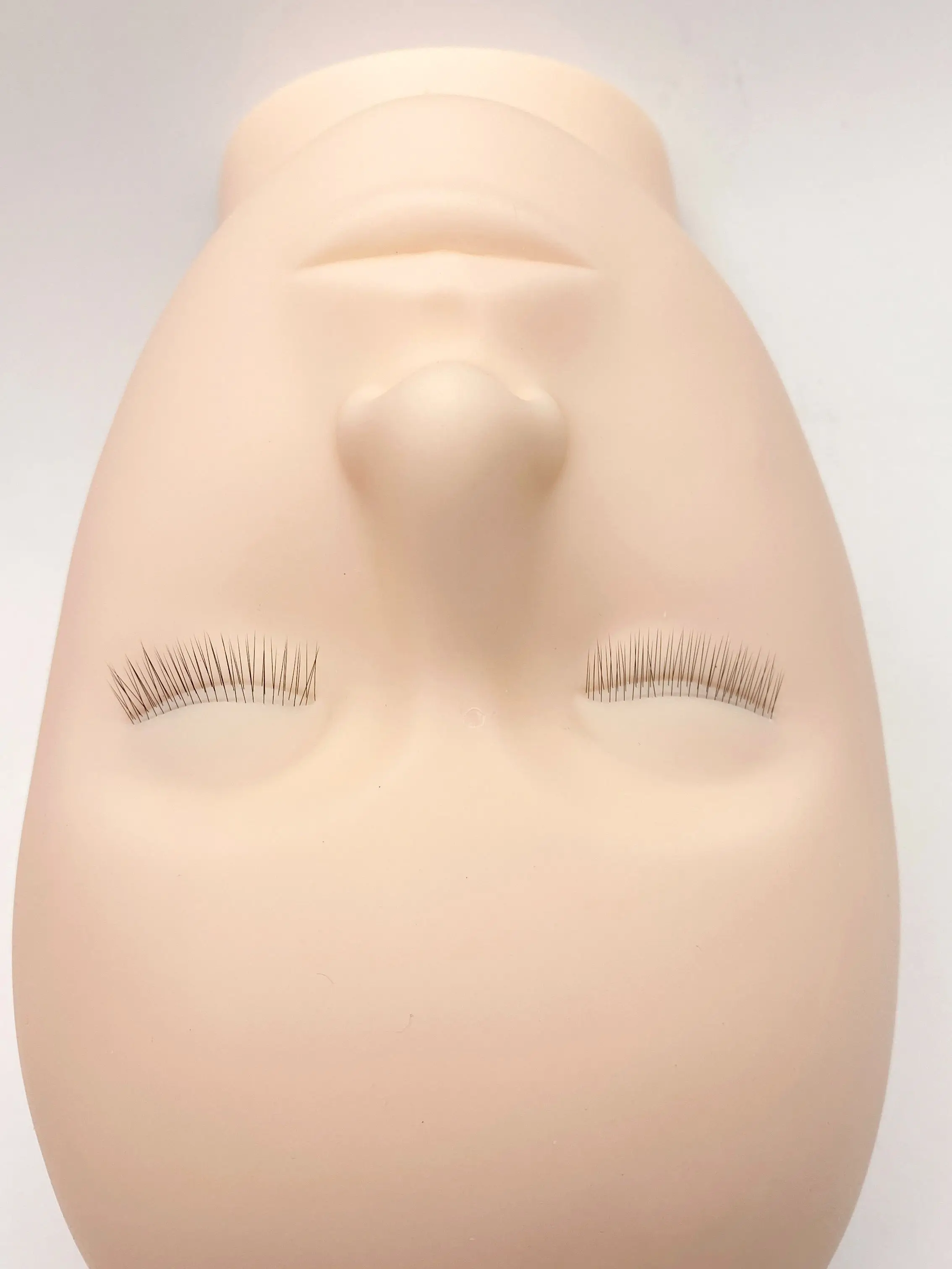 Eyelash Extensions Training Mannequin Head  Dummy Head For Makeup Practice Lashes Kit Tools