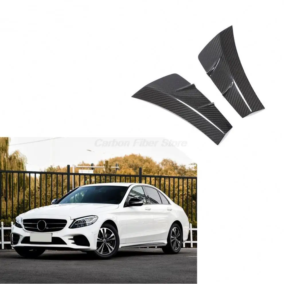 

Modify Luxury C Class C43 DRY Carbon Fiber Side Fender Air Trims for Mercedes-Benz A205 C205 W205 C43 AMG 2D 4D 2019-2020