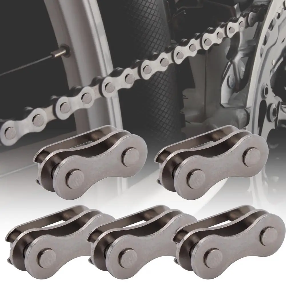 

5 пар, износостойкие металлические пряжки для велосипедной цепи