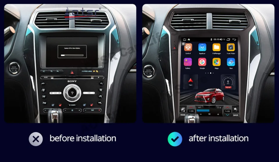 Tesla Android 11 для Ford Explorer 2014 2015 2016 2017 2018 2019 GPS Navi стерео Мультимедийный DVD плеер