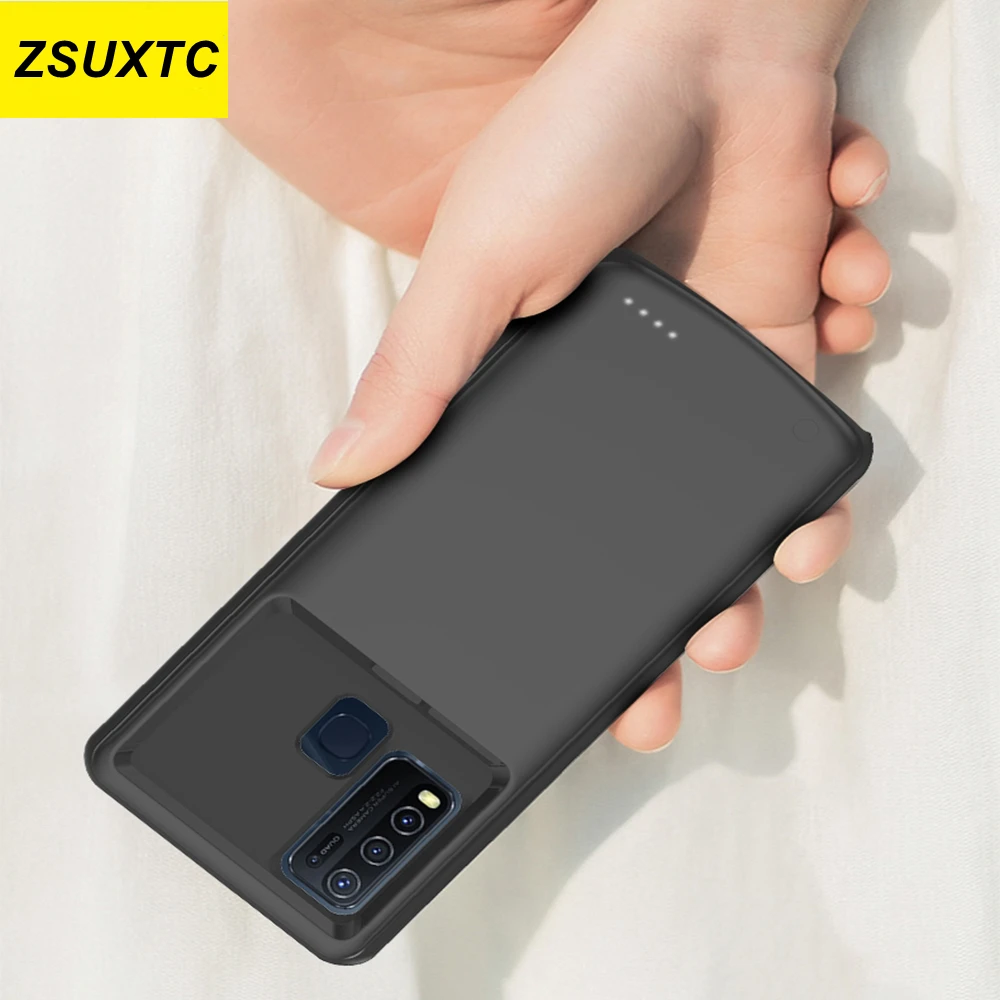 

10000Mah Power Case For Vivo Y50 S7 iQOO 5 For Vivo iQOO Z1X Battery Case Battery Charger Bank Power Case