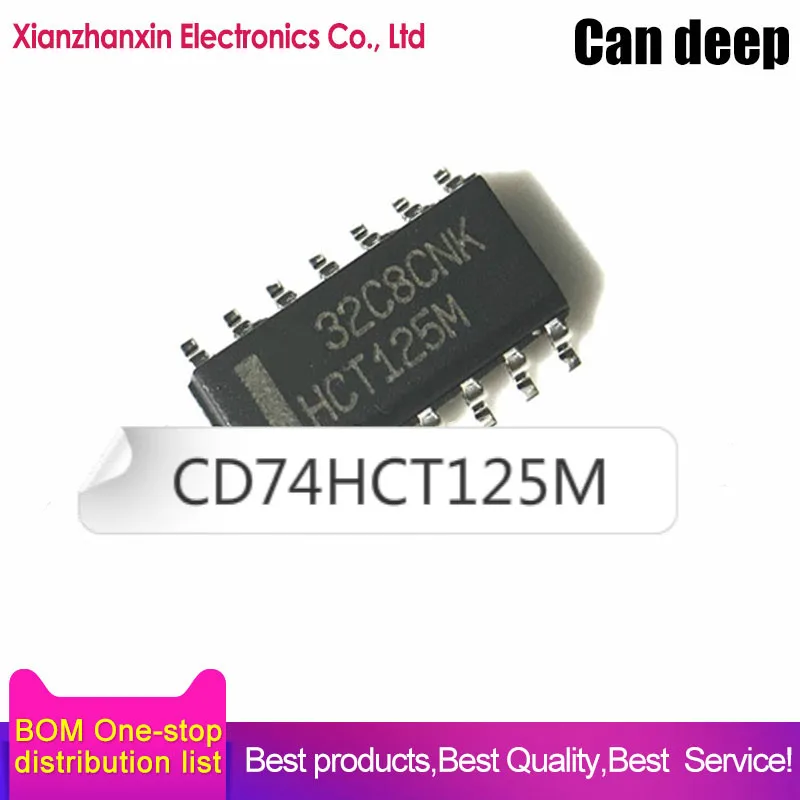 

5PCS/LOT CD74HCT125M Screen printing HCT125M SOP-14 Patch logic IC
