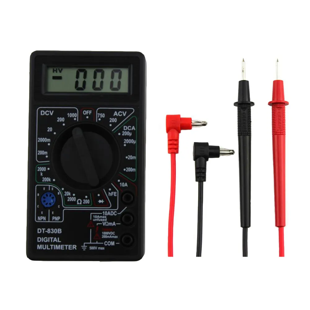 

Mini Multi-Function Digital Display Meter DT-830B High Quality And Practical
