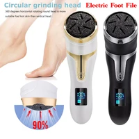 rechargeable electric pedicure foot care pedicure sander ipx7 waterproof 2 speeds foot callus remover feet dead skin calluses