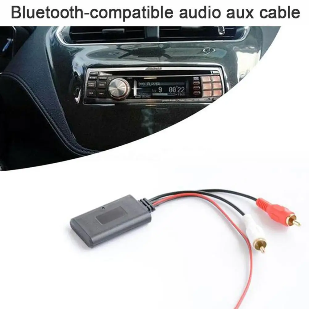 

Универсальный модуль приемника Bluetooth AUX, 2 RCA, автоматический аудиовход, стерео, радио C4L7, беспроводной, для музыкальной Машины