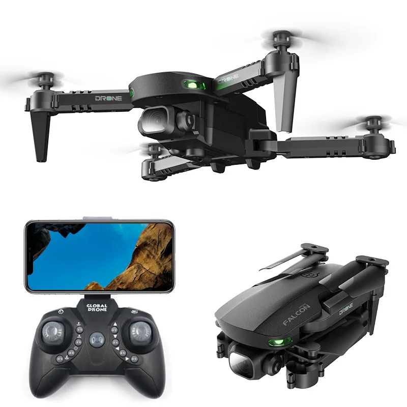 

GD93 Mini Drone 4k Dual Camera HD Wide Angle 1080P WIFI FPV Aerial Photography Helicopter Foldable Quadcopter Drone Toy