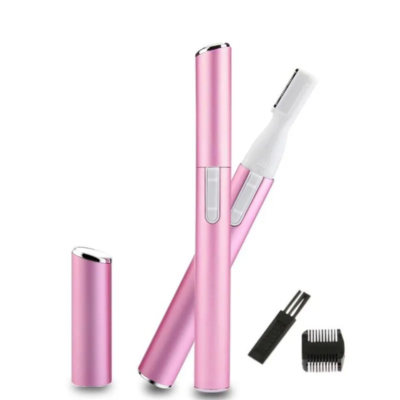 

High Quality Practical Electric Face Eyebrow Scissors Hair Trimmer Mini Portable Women Body Shaver Remover Blade Razor For Sale