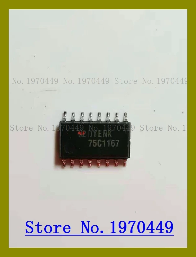 

SN75C1167 75C1167 SN75C1167NSR 5,2 мм старая