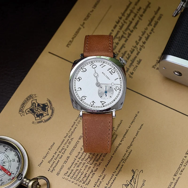 Baltany 1921 2025 Новые мужские кварцевые часы Vd78 38 мм из нержавеющей стали