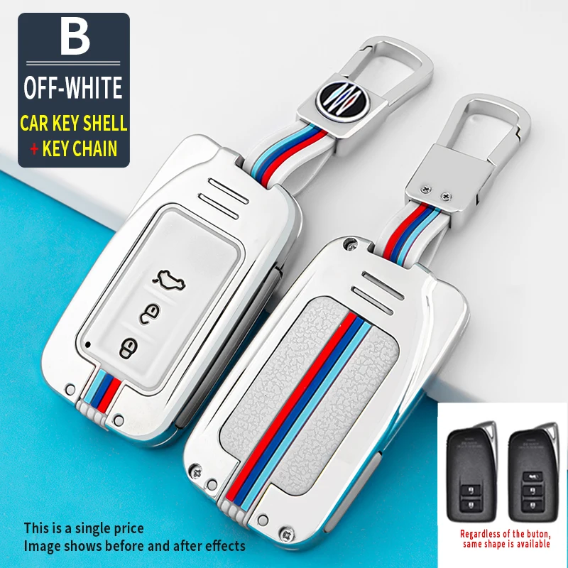

Zinc Alloy Car Key Case Cover Shell Bag Keychain Accessories For Lexus NX GS RX IS ES GX LX RC 200 250 350 LS RX 450H 300H RX300