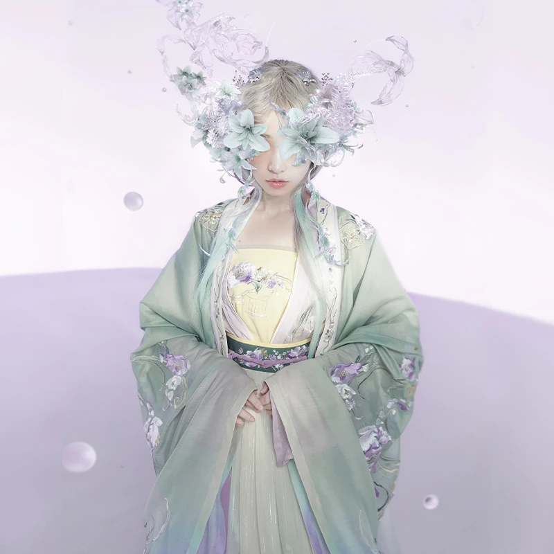 

Cardamlou son] [chang толстое отражение-шарнир king glory] Женская верхняя одежда hanfu с большим рукавом без подкладки