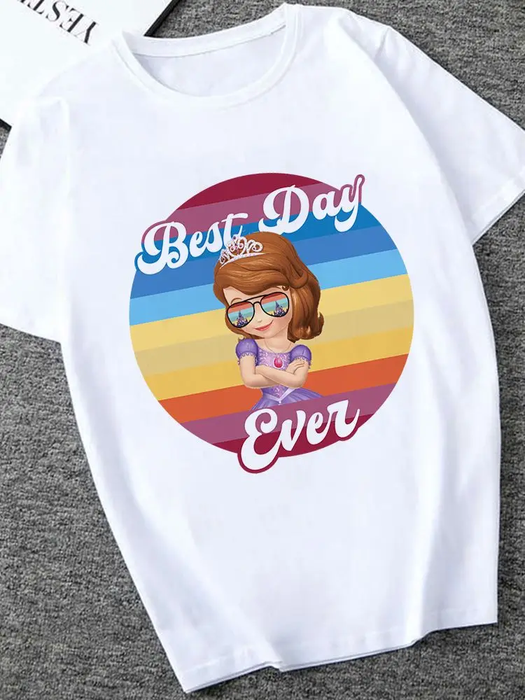 Футболка женская Дисней Покахонтас с солнцезащитными очками принцесса новые