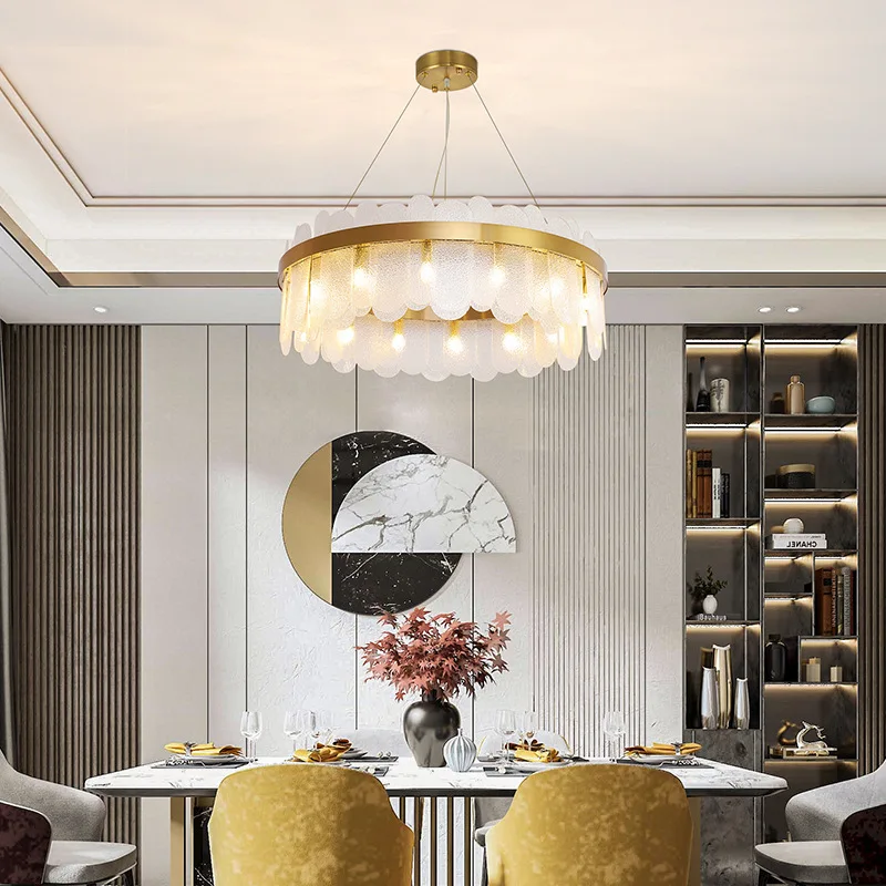 

Art Deco Postmodern Golden Round Suspension Luminaire Lampen Pendant Lights.Pendant Lamp.Pendant light For Dinning Room