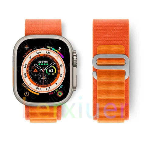 Ремешок Alpine для Apple watch Ultra 2 Band, браслет для iWatch series 9 8 7 6 5 4 3 se, 44 мм 40 мм 45 мм 41 мм 38 мм 42 мм 49 мм