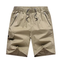 2022 brand new mens five point pants loose large size multi pocket casual shorts young and middle aged bottoms bermuda