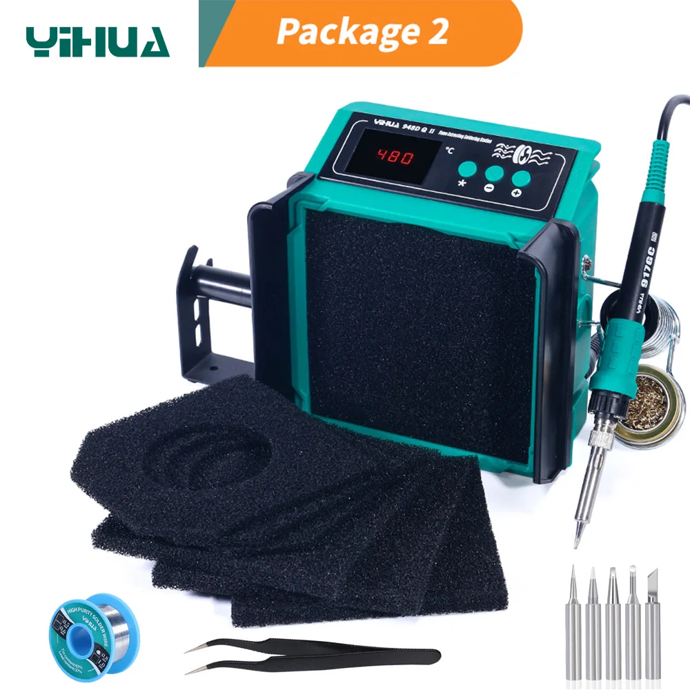 

YIHUA 948DQ-II Паяльная станция 2 в 1