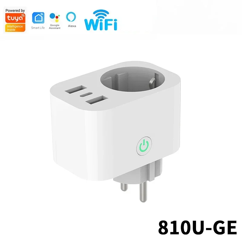 

Tuya умная розетка с голосовым управлением