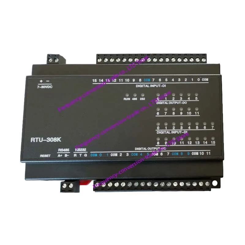 

12DO Normally Open Relay Output 16AI Analog Input RS485 RS232 Modbus TCP RTU Ethernet Module