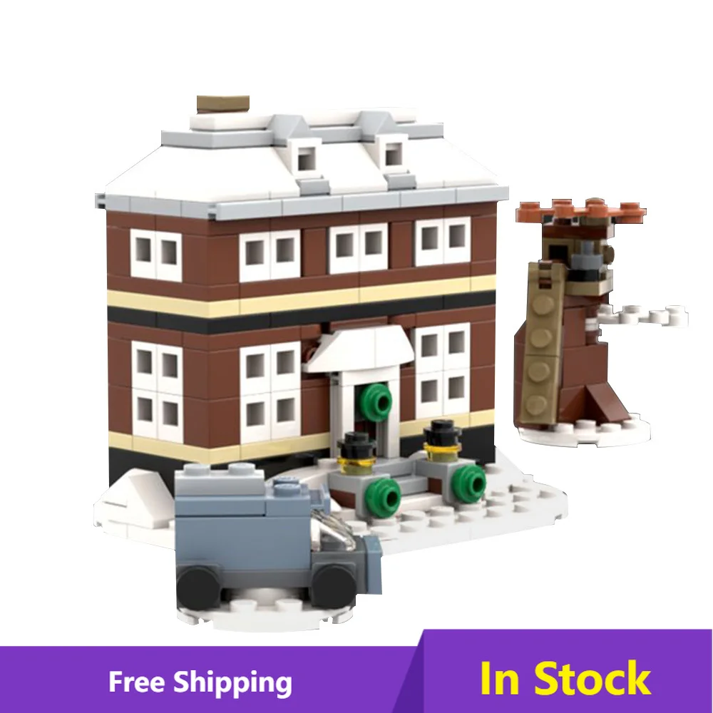 Конструктор строительный MOC McCallister классический домик в микромасштабе идея для