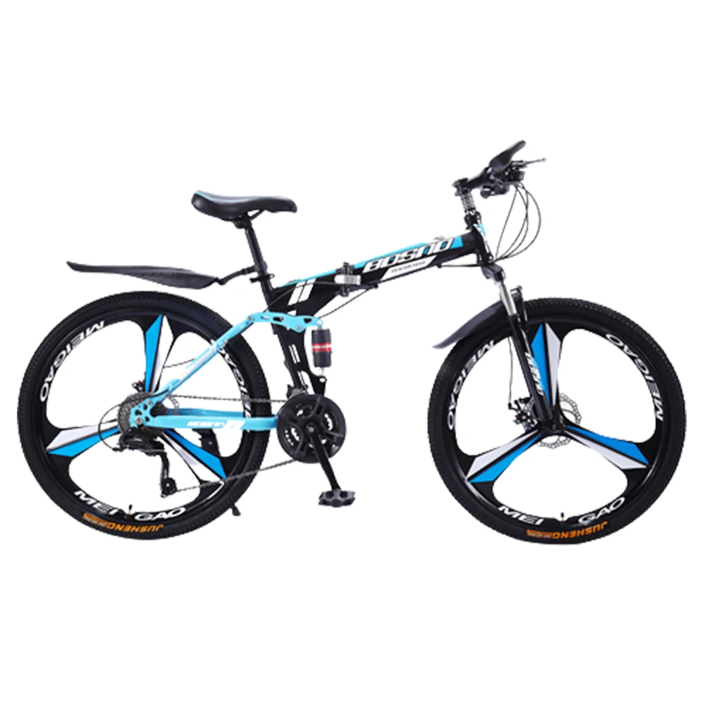 

24/26 Inch Bicycle Foldable Bike Three\Ten Knives Dual Shock Absorption Variable Speed Mountainous Region Pushbike