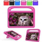 Детский чехол, совместимый с Samsung Galaxy Tab A7 Lite 2021, Противоударная ручка, легкая подставка, чехол для телефонапланшета