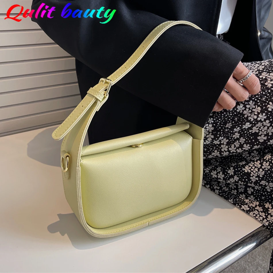 

Summer 2022 Designer FashionShoulder Messenger Bag for Women Top Lock PU Leather Handbag Luxury Brand Trend Ladies Crossbody Bag