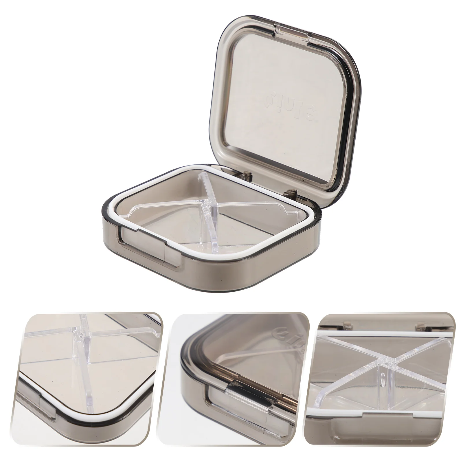 

Outdoor Pills Case Pills Container Tiny Pills Organizer Box Practical Pills Storage Box