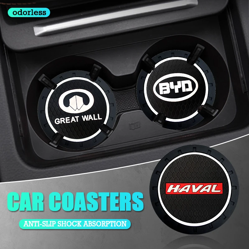 Подставки для автомобильных стаканов Противоскользящие коврики чашек Jaguar Xf Xe X