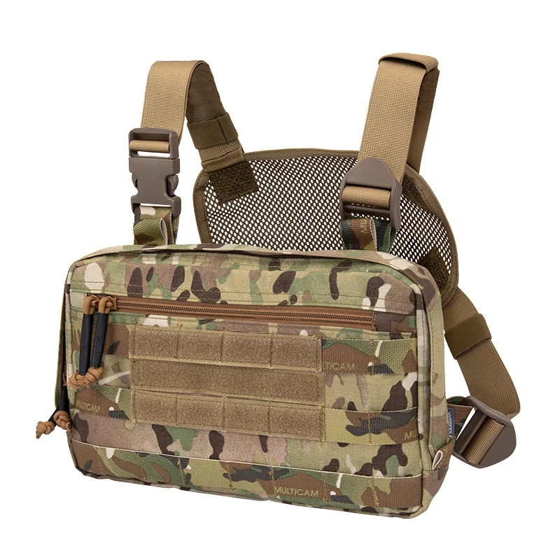 

IDOGEAR Tatcical Bag Chest Recon Bag Chest Rig MOLLE Shoulder Bag Multi-Purpose Military Combat EDC Pouch 3537