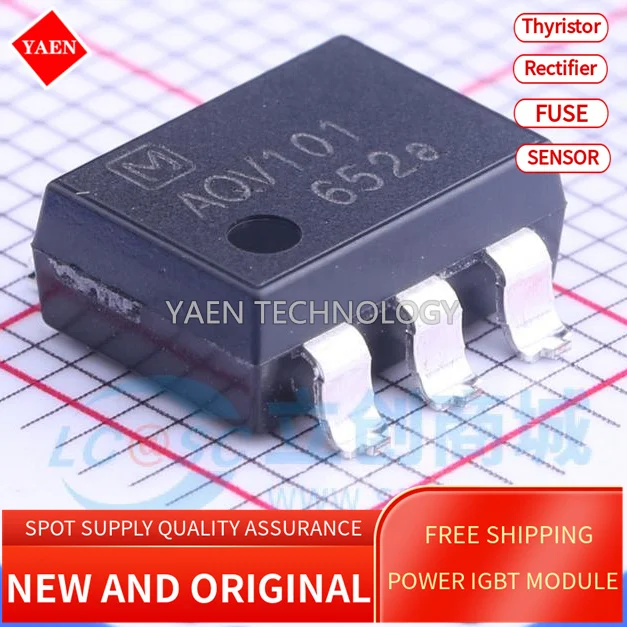 

50 шт./лот AQV101A AQV101 SOP-6 новый оригинальный